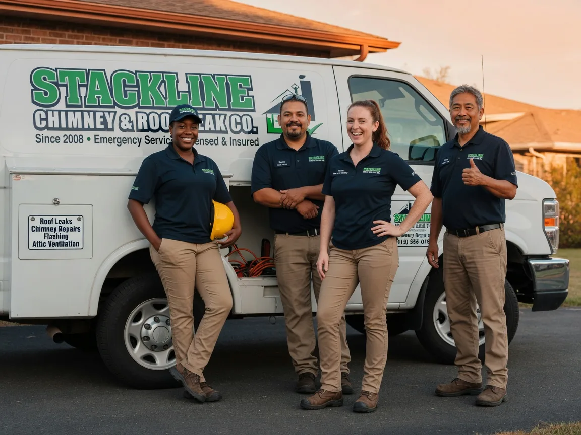 Chimney flashing repair company in Dobbins, CA
